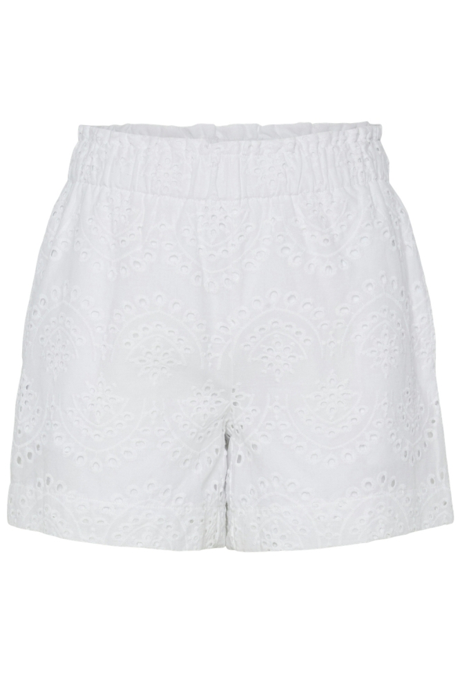 PCVILDE MW SHORTS WVN NOOS 17154745 BRIGHT WHITE